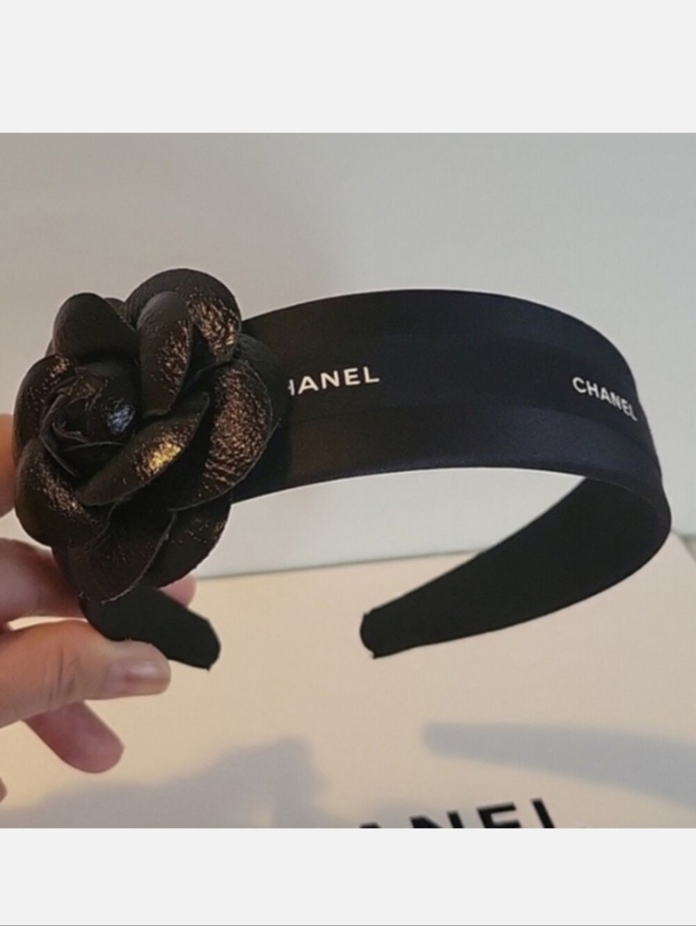 CHANEL Black & White Ribbon